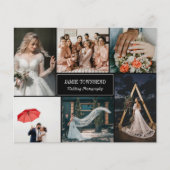 Beruflicher Fotograf in Schwarz Flyer (Vorne)