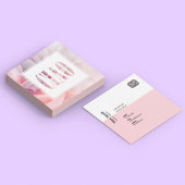 Beruflicher Fotograf Quadratische Visitenkarte