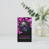 Beruflicher Fotograf-vertikale Geschäfts-Karte b Visitenkarte (Stehend Vorderseite)