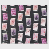 Beruflicher Fotograf Vielen Dank! Geschenkpapier (Flach)