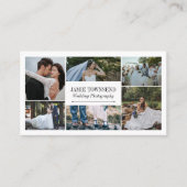 Beruflicher Fotograf Visitenkarte (Vorderseite)