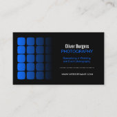 Beruflicher Fotograf Visitenkarte (Vorderseite)