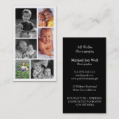 Beruflicher Fotograf Visitenkarte (Vorne/Hinten)