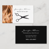 Beruflicher Friseur Salon Beauty Visitenkarte (Vorne/Hinten)