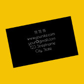 beruflicher Friseursalon mit elegantem, weißem Lux Visitenkarte