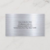 Beruflicher Friseursalon Visitenkarte (Rückseite)