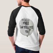 BERUFLICHER FTA-SATELLITENteller-TECHNIKER T-Shirt (Rückseite)