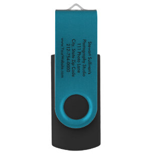 Beruflicher Geschäfts-blaues Schwarz-Kontakt USB USB Stick
