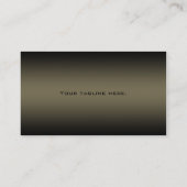 Beruflicher Geschäfts-Karten-Finanzplaner Visitenkarte (Rückseite)