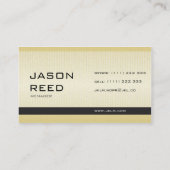 Beruflicher Geschäftskartenentwurf Visitenkarte (Rückseite)