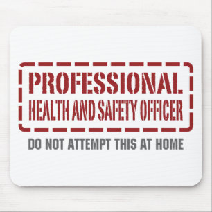 Beruflicher Gesundheits-und Sicherheitsbeamter Mousepad
