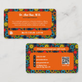 Beruflicher Gesundheitsdienstleister (Kinderarzt) Visitenkarte (Vorne/Hinten)