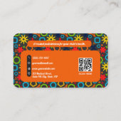 Beruflicher Gesundheitsdienstleister (Kinderarzt) Visitenkarte (Rückseite)