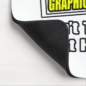 Beruflicher Grafikdesigner ...Joke Mousepad (Ecke)