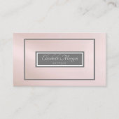 Beruflicher Graurahmen Visitenkarte (Vorderseite)