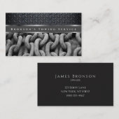 Beruflicher Graustahl-Auto-Schleppdienst Visitenkarte (Vorne/Hinten)