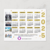 Beruflicher Grußkalender 2025 Feiertagspostkarte (Vorderseite)