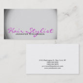 Beruflicher Haarmakeup-Kosmetologe Visitenkarte (Vorne/Hinten)