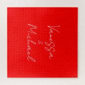 Beruflicher handschriftlicher Name Puzzle (Horizontal)