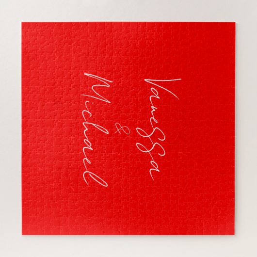 Beruflicher handschriftlicher Name Puzzle (Horizontal)