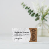 Beruflicher Handyman Entfernen von Reparaturmarmor Visitenkarte (Stehend Vorderseite)