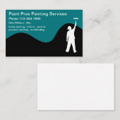 Beruflicher Haus-Maler-moderner Entwurf Visitenkarte (Vorne/Hinten)