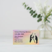 Beruflicher Hausmeister Neue Visitenkarte (Stehend Vorderseite)