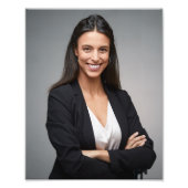 Beruflicher Headshot 8 Zoll x 10 Zoll Fotodruck (Vorne)