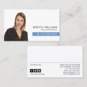 Beruflicher Headshot Visitenkarte (Vorne/Hinten)