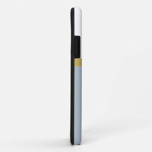 Beruflicher hellgrauer Farbblock Case-Mate iPhone Hülle (Hinten/Rechts)