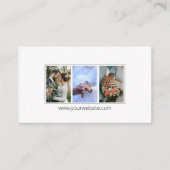 Beruflicher Hochzeitfotograf Visitenkarte (Vorderseite)