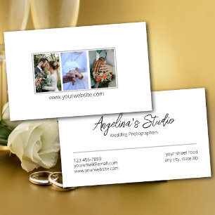 Beruflicher Hochzeitfotograf Visitenkarte