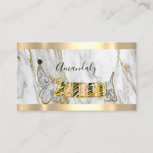 Beruflicher Hunde-Sitter-Pet-Vorsorgetafel Visitenkarte