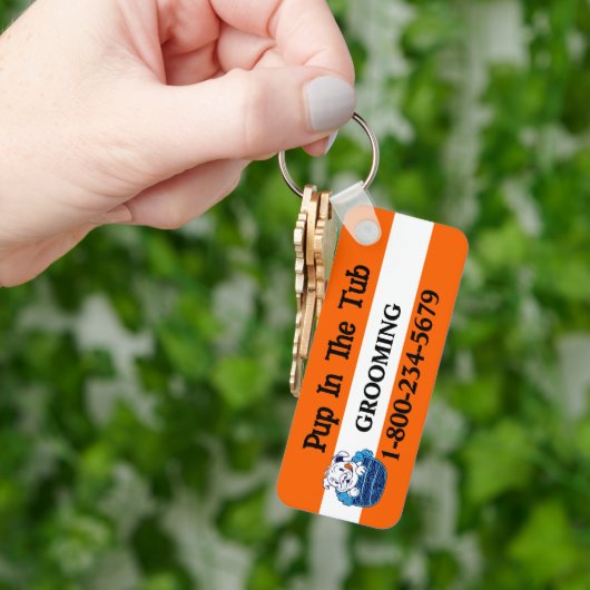 Beruflicher Hundebau Schlüsselanhänger (Hand)