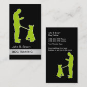 Beruflicher Hundetrainer Visitenkarte (Vorne/Hinten)