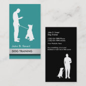 Beruflicher Hundetrainer Visitenkarte (Vorne/Hinten)