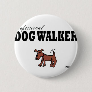 Beruflicher Hundewanderer Button