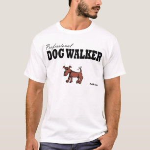 Beruflicher Hundewanderer T-Shirt