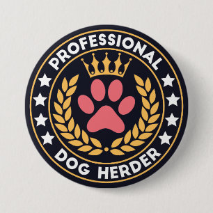 Beruflicher Hundezüchter Button