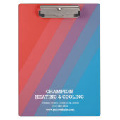 Beruflicher HVAC Klemmbrett (Vorderseite)