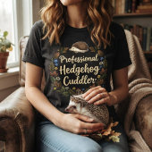 Beruflicher Igelknuddler Tri-Blend Shirt