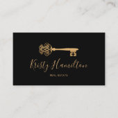 beruflicher Immobilien-Key-Anwesen hinzufügen, bu Visitenkarte (Vorderseite)