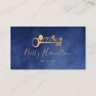 beruflicher Immobilien-Key-Anwesen hinzufügen, bu Visitenkarte