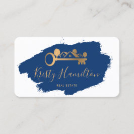 beruflicher Immobilien-Tastenkombination für das e Visitenkarte