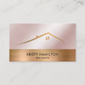 beruflicher Immobilien-Tastenkombinationsbus für d Visitenkarte (Vorderseite)