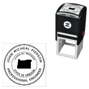 Beruflicher Ingenieur Oregon Permastempel