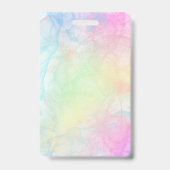 beruflicher Ink-Splash für die ID-Karte Ausweis (Rückseite)