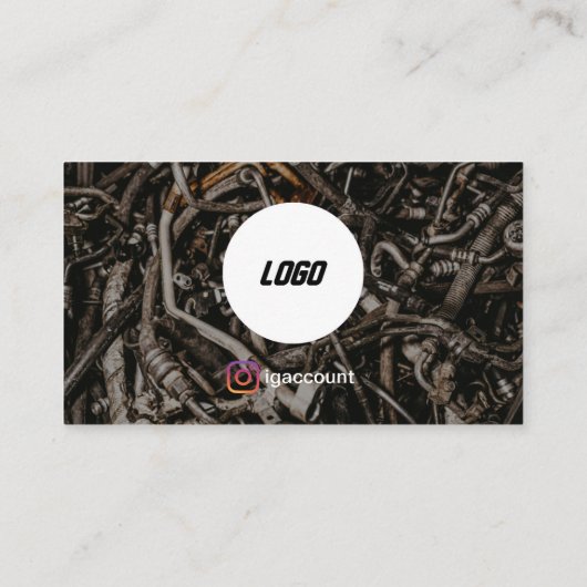 Beruflicher Junk-Entfernungsdienst Visitenkarte (Rückseite)