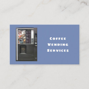 Beruflicher Kaffeemaschinenservice Visitenkarte