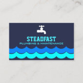 Beruflicher Klempner Visitenkarte (Vorderseite)